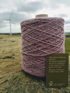 Pink yarn from iinouiio