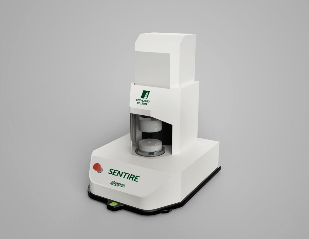 SENTIRE - the fabric evaluation machine developed by Roaches International