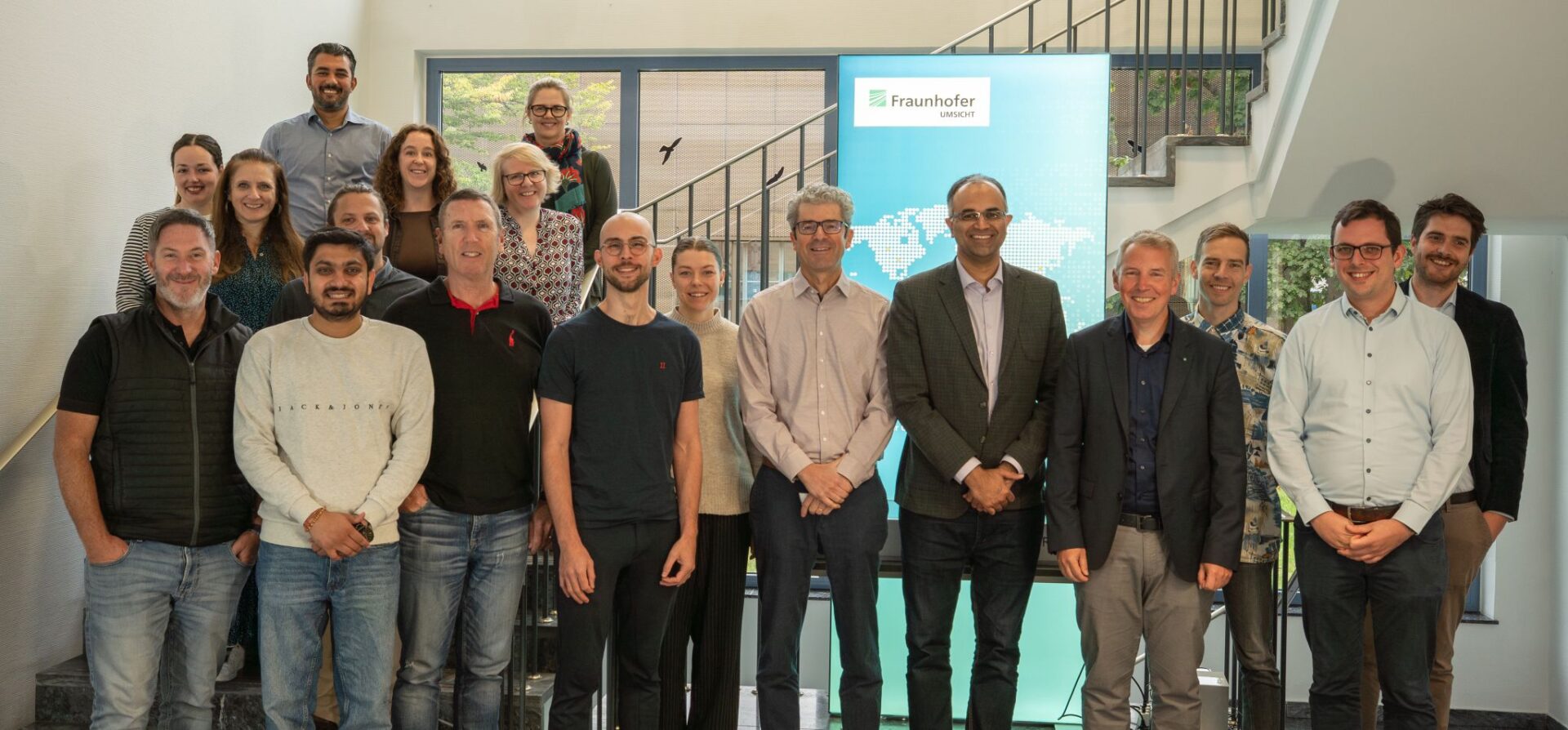 Members of the AUTOLOOP team at the project launch meeting.